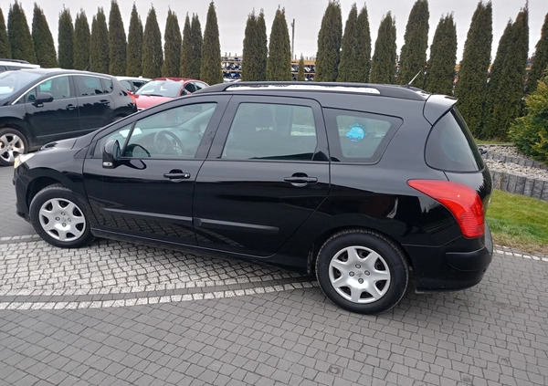 Peugeot 308 cena 9300 przebieg: 263222, rok produkcji 2009 z Sędziszów małe 154